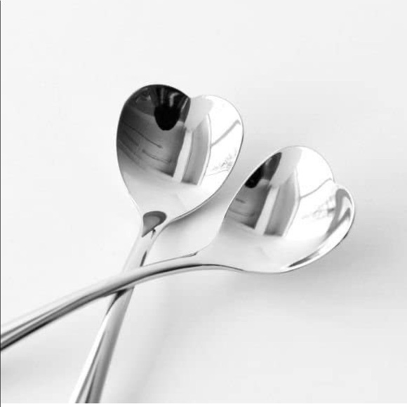 Alessi Other - NWT Alessi Biglove Ice Cream Spoons, Silver Set of 4, Paul Gauguin designed box